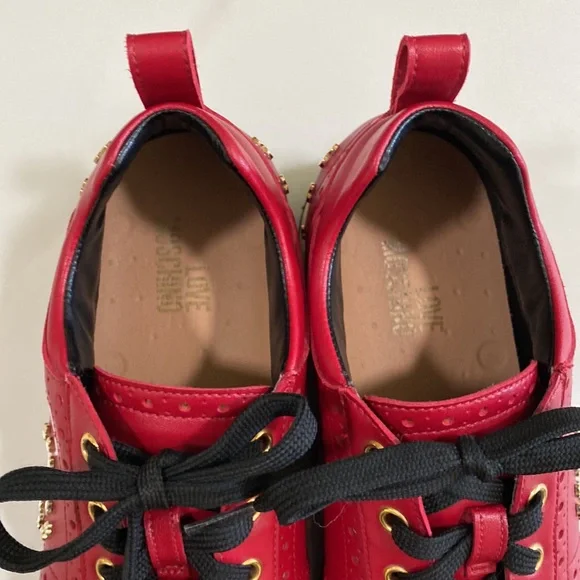 Love Moschino Leather Sneakers